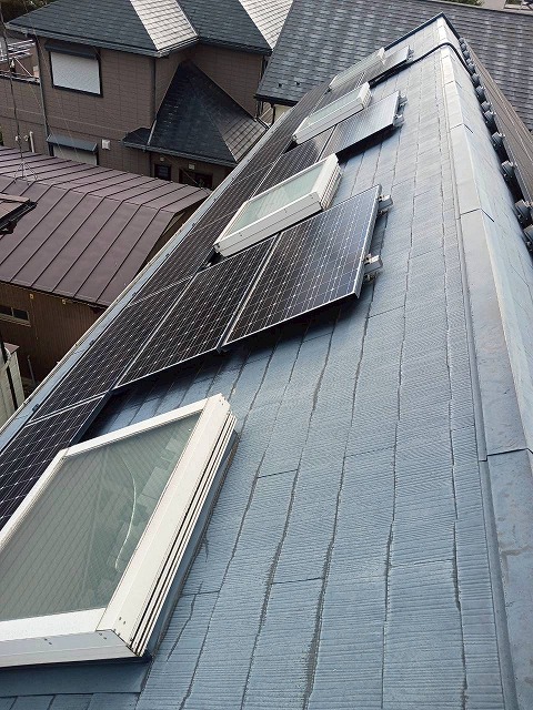 太陽光パネル周囲